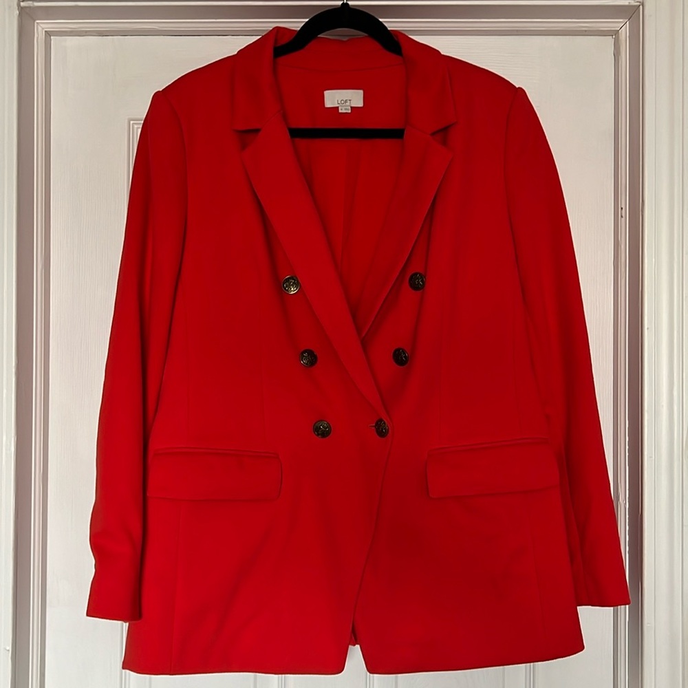Loft knit blazer